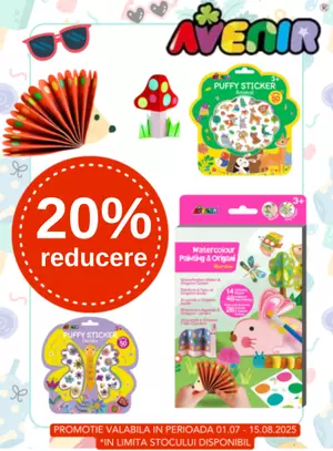 Promotie cu reducere 20% la Avenir