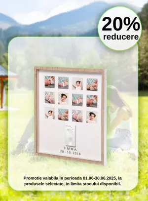 Promotie cu reducere 20% la Baby Art
