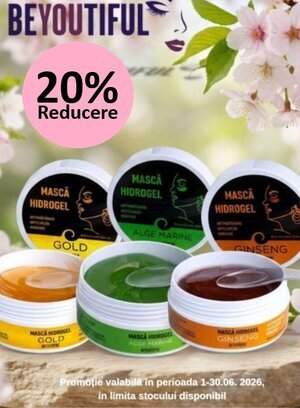 Promotie cu reducere 20% la Beyoutiful