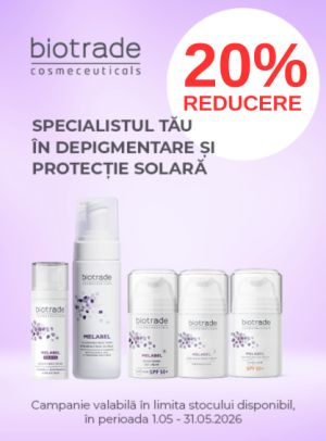 Promotie cu reducere 20% la Biotrade