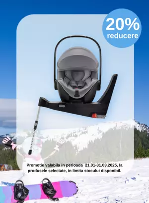 Promotie cu reducere 20% la Britax