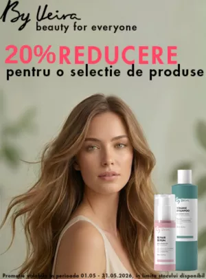 Promotie cu reducere 20% la By Veira