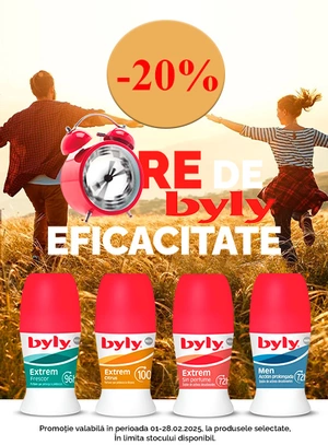 Promotie cu reducere 20% la Byly