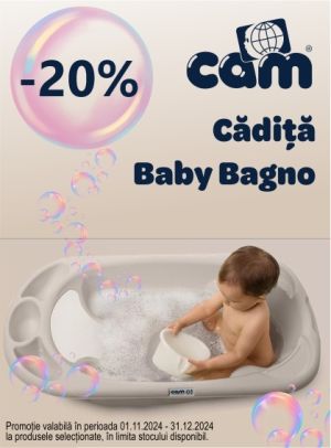 Promotie cu reducere 20% la CAM