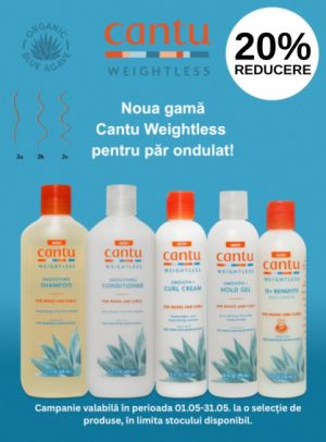 Promotie cu reducere 20% la Cantu