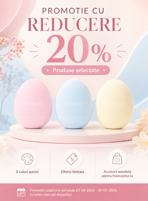 Promotie cu reducere 20% la Catrice