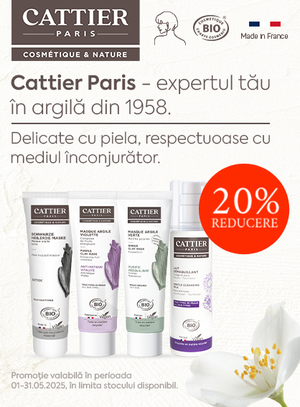 Promotie cu reducere 20% la Cattier