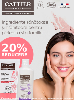 Promotie cu reducere 20% la Cattier