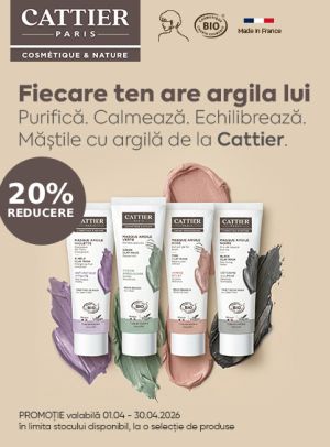 Promotie cu reducere 20% la Cattier
