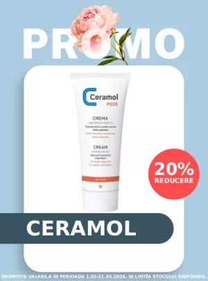 Promotie cu reducere 20% la Ceramol