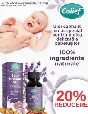 Promotie cu reducere 20% la Colief