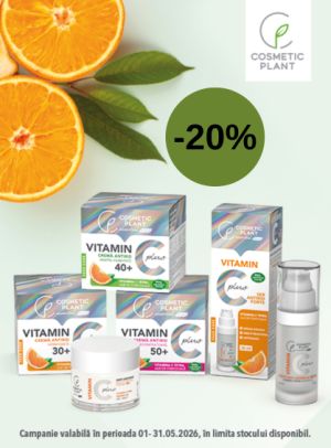 Promotie cu reducere 20% la Cosmetic Plant