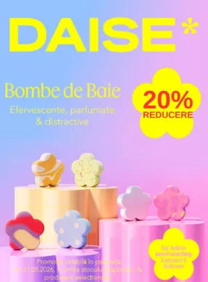 Promotie cu reducere 20% la Daise
