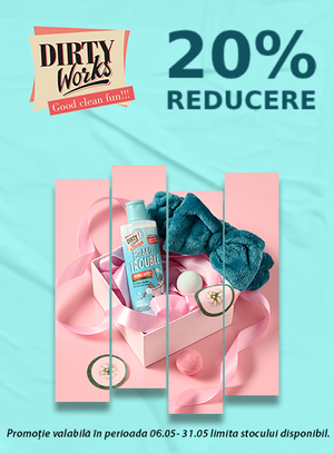 Promotie cu reducere 20% la Dirty Works