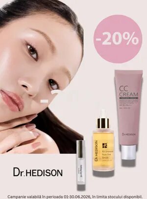 Promotie cu reducere 20% la Dr Hedison