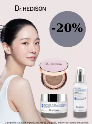 Promotie cu reducere 20% la Dr Hedison