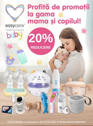 Promotie cu reducere 20% la EasyCare Baby