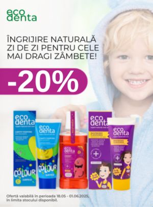 Promotie cu reducere 20% la Ecodenta