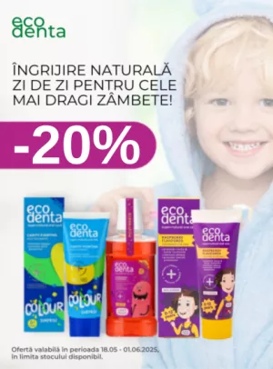 Promotie cu reducere 20% la Ecodenta