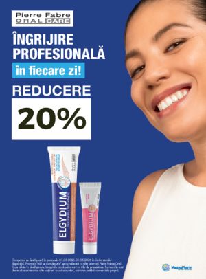 Promotie cu reducere 20% la Elgydium