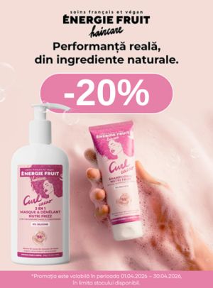 Promotie cu reducere 20% la Energie Fruit