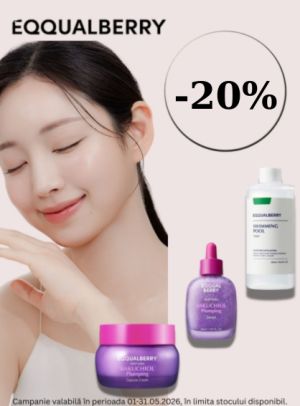 Promotie cu reducere 20% la Eqqualberry