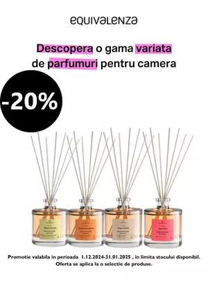 Promotie cu reducere 20% la Equivalenza