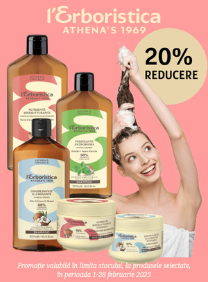 Promotie cu reducere 20% la Erboristica