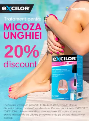 Promotie cu reducere 20% la Excilor