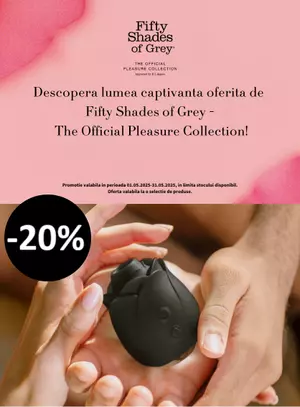 Promotie cu reducere 20% la Fifty Shades Of Grey