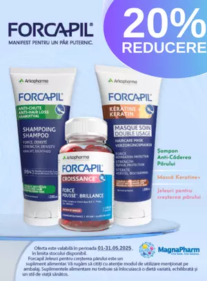 Promotie cu reducere 20% la Forcapil