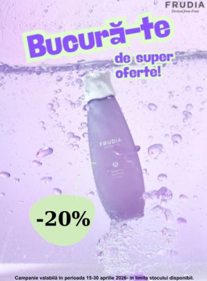 Promotie cu reducere 20% la Frudia