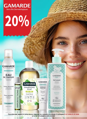 Promotie cu reducere 20% la Gamarde