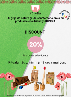 Promotie cu reducere 20% la Gingia