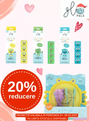 Promotie cu reducere 20% la Glo Pals