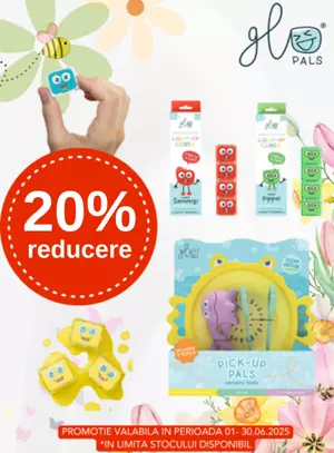 Promotie cu reducere 20% la Glo Pals