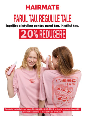 Promotie cu reducere 20% la Hairmate
