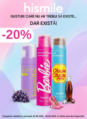 Promotie cu reducere 20% la Hismile