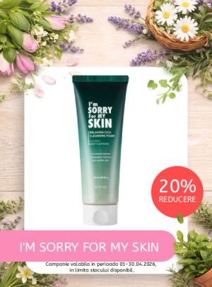 Promotie cu reducere 20% la I m Sorry for my skin