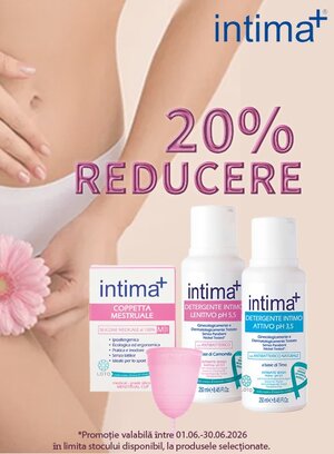 Promotie cu reducere 20% la Intima+