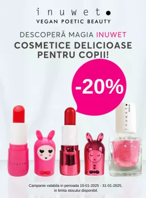 Promotie cu reducere 20% la Inuwet