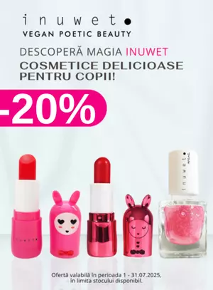 Promotie cu reducere 20% la Inuwet