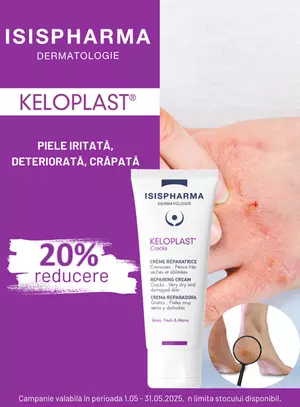 Promotie cu reducere 20% la Isis Keloplast