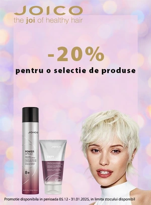 Promotie cu reducere 20% la Joico