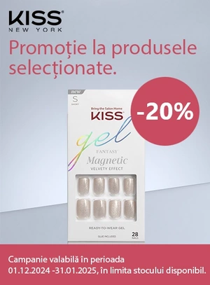 Promotie cu reducere 20% la Kiss