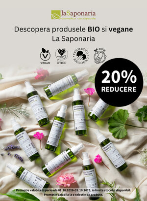 Promotie cu reducere 20% la La Saponaria
