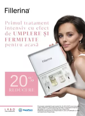 Promotie cu reducere 20% la Labo - Fillerina