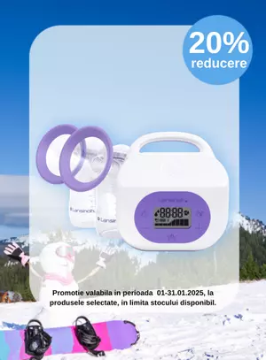 Promotie cu reducere 20% la Lansinoh