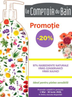 Promotie cu reducere 20% la Le Comptoir du Bain