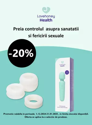 Promotie cu reducere 20% la LoveHoney